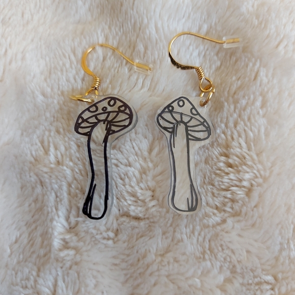 3 for 20 Mushroom Earrings - Picture 1 of 1